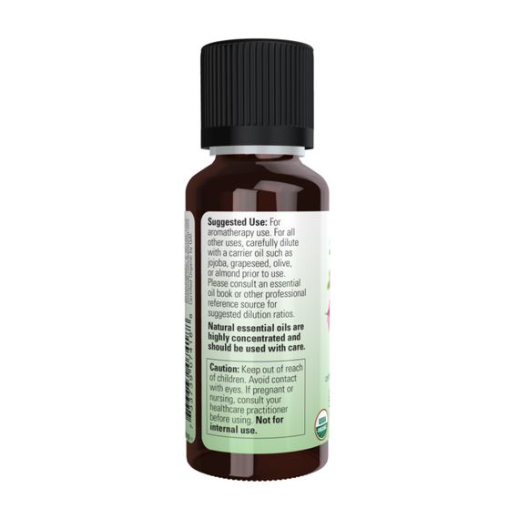 Эфирное масло герань Now Foods Organic Geranium Oil 30 мл | Зображення 1