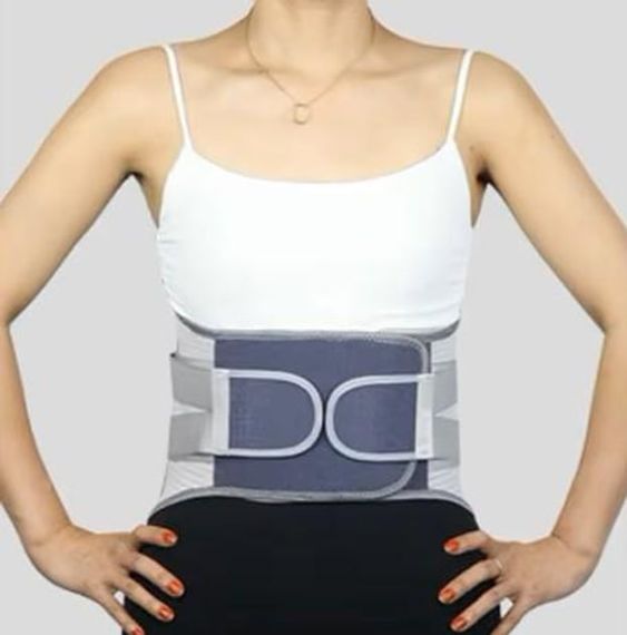 Ортопедический корсет для спины Belt 1094 с большой опорной пластиной • Пояс для поясницы для поддержки позвоночника и снятия боли | Зображення 3