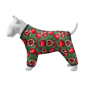 Вітровка для собак WAUDOG Clothes, малюнок "Гранати", S35, В 47-51 см, С 35-39 см