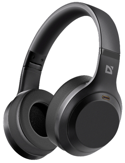 Гарнітура Defender FreeMotion B695 Bluetooth ANC Black (63695) | Зображення 1