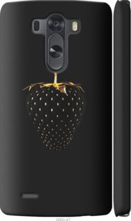 Чохол на LG G3 D855 Чорна полуниця "3585m-47-24368"