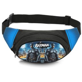 Сумка-бананка дитяча з принтом Бетмен поясна сумка для хлопчика (4474)