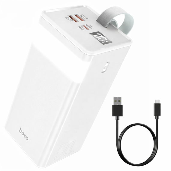 Power Bank Hoco J89A Powermaster 22.5W fully compatible 60 000 mAh / Портативная батарея 60000mah Power Bank быстрая зарядка | Зображення 1