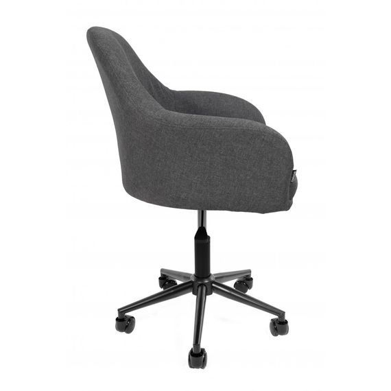 Кресло офисное на колесах Bonro Бонро B-556-1 серое (42300095) | Зображення 2