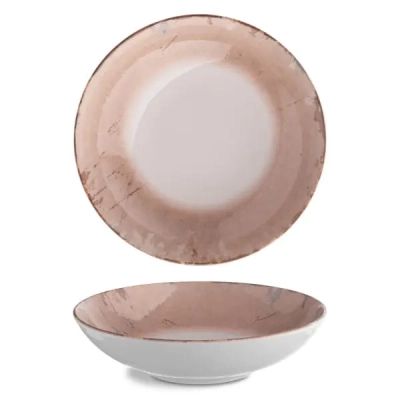 Тарілка G.Benedikt Isabelle глибока 22 см Stone Ginger (ISC1922-K0009)