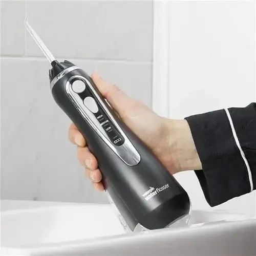 Ирригатор портативный Waterpik Cordless Advanced Water Flosser Black WP-562 | Зображення 1