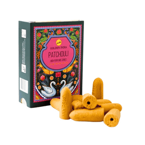 Аромаконуси зворотнього потоку Пачулі  Back Flow cones Patchouli 10 шт. в уп. Sreevani 8906037224773