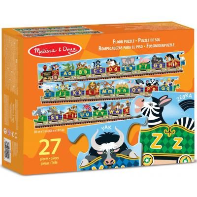 Развивающая игрушка Melissa&amp;Doug Паровозик Алфавит 27 эл. (MD4420)