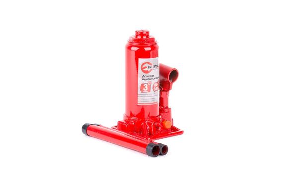 Домкрат гидравлический Intertool - 3 т х 350 мм одноштоковый (GT0022) | Зображення 1