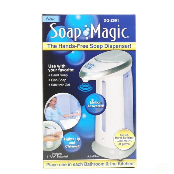 Сенсорний дозатор для рідкого мила Soap Magic. Диспенсер для рідкого мила. Дозатор для антисептика | Зображення 5