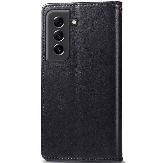 Кожаный чехол-книжка GETMAN Gallant (PU) для Samsung Galaxy S23 FE Черный | Зображення 4