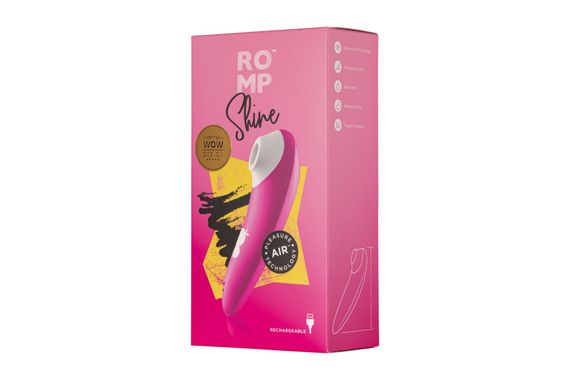 Вакуумний кліторальний стимулятор Romp Shine, 10 рівнів інтенсивності | Зображення 7