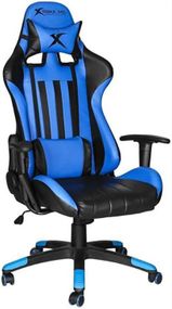 Кресло геймерское игровое Xtrike GC-905 для геймера компьютерное офисное для игры Синее