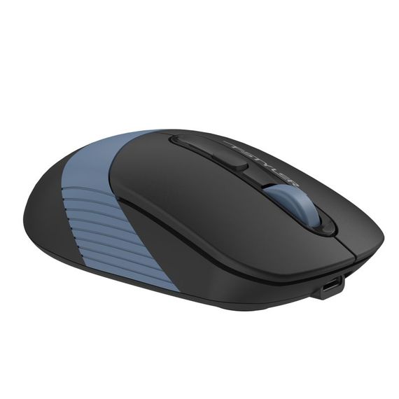Миша бездротова A4Tech Fstyler FB10C (Ash Blue),  USB, колір попелясто-синій | Зображення 2