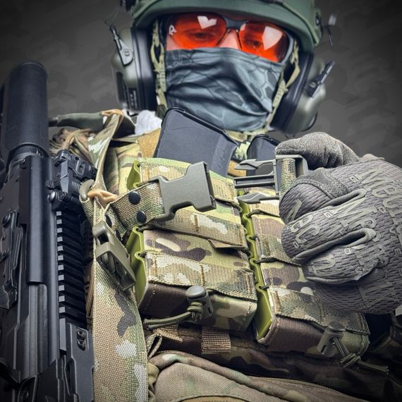 Ремінь збройовий триточковий RAGNAROK "Hel" Gen.II carbine Мультикам | Зображення 6