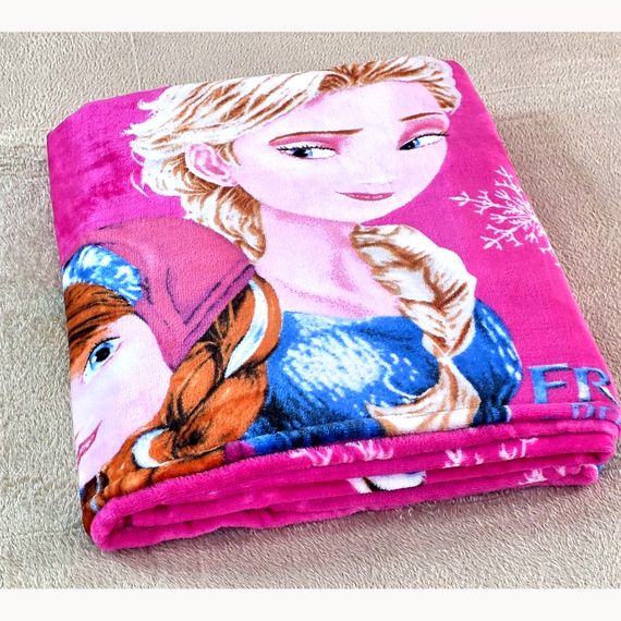 Дитячий плед велсофт Frozen «Крижане серце» 150×200 см м'який та теплий плед із улюбленими героями мультфільму | Зображення 4