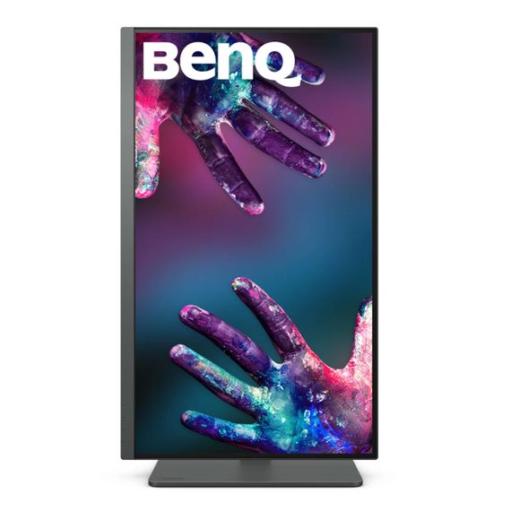 TFT 27" BenQ PD2705U, 4K UHD, IPS, 99% sRGB, HDMI, DP, USB-C, USB-hub, HAS, колонки, темно-сірий | Зображення 5