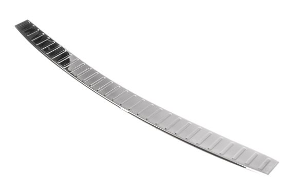 Накладка на задний бампер Черный хром 2016-2018 (нерж) для Hyundai Tucson TL 2016-2021 гг.