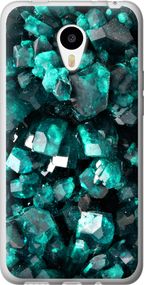 Чехол на Meizu M1/M1 mini Кристаллы 2 "3674u-188-17620"