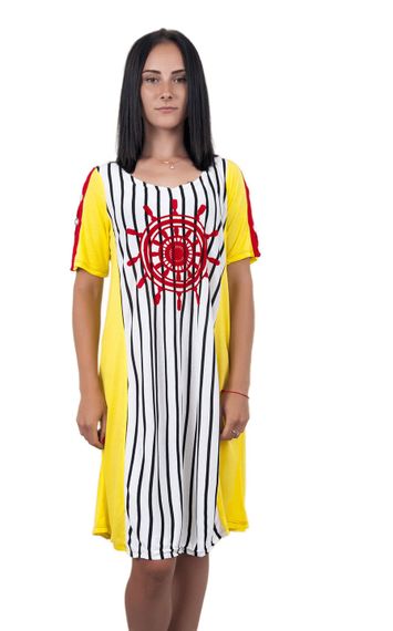 Одяг Sccalla 10308 Туреччина С  Віскоза+Лайкра Жовтий