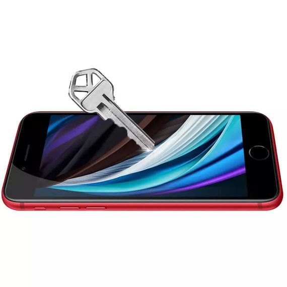 Захисне скло Nillkin (CP+PRO) для Apple iPhone 7 / 8 / SE (2020) (4.7") Чорний | Зображення 1