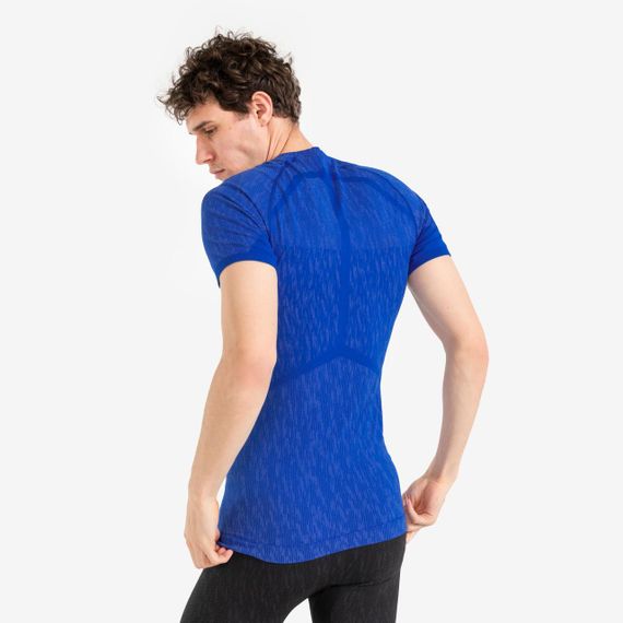 Термофутболка Keepdry для дорослих з короткими рукавами синя індиго - XL. | Зображення 3