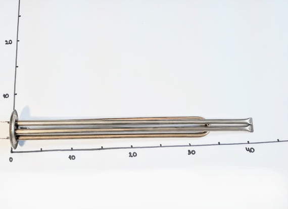 Тэн 1500W для бойлера Термекс (Thermex) на фланце 62мм Украина | Зображення 1