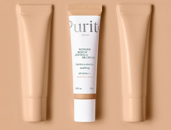 BB крем с экстрактом центели Purito Cica Clearing BB Cream регенерирующий - №23 Neutral Beige (30 мл) | Зображення 1