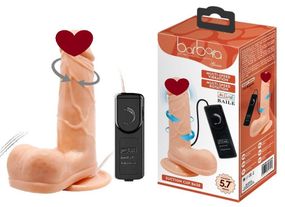 Вибратор на присоске с функцией ротации BARBARA Genie 5,7'' MULTI-SPEED VIBRATOR, BW-008054R sexstyle