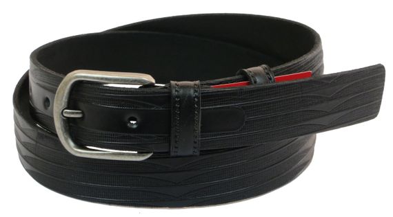 Ремень под брюки Skipper черный 3,3 см | Зображення 2