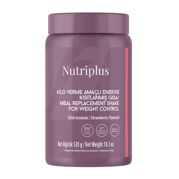 Коктейль для контролю ваги Farmasi зі смаком полуниці Nutriplus 520 г | Зображення 9