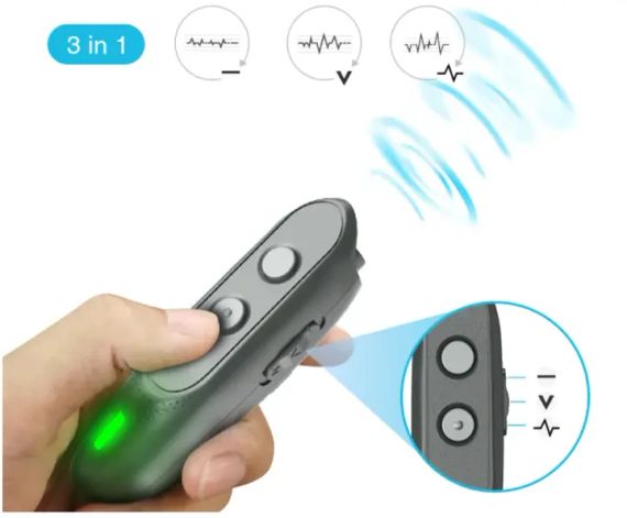 Відлякувач собак Ultrasonic STM-00501 потужний ультразвуковий 3 в 1 з індикатором зарядки та акумулятором від USB | Зображення 3