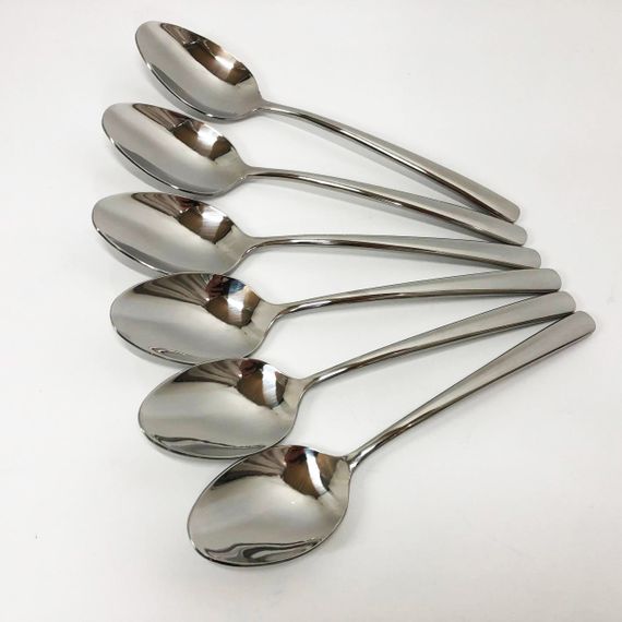 Набір десертних ложок Con Brio 6 предметів CB-3607 YR-92 | Зображення 5