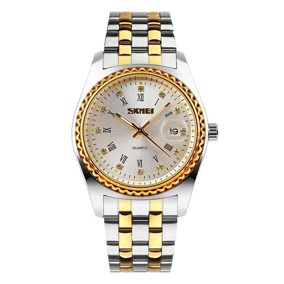 Skmei 9098SI-B Silver Men