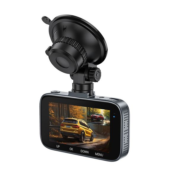 Відеореєстратор Hoco DV6 Driving recorder with 3-inch display (with rear camera) | Зображення 2