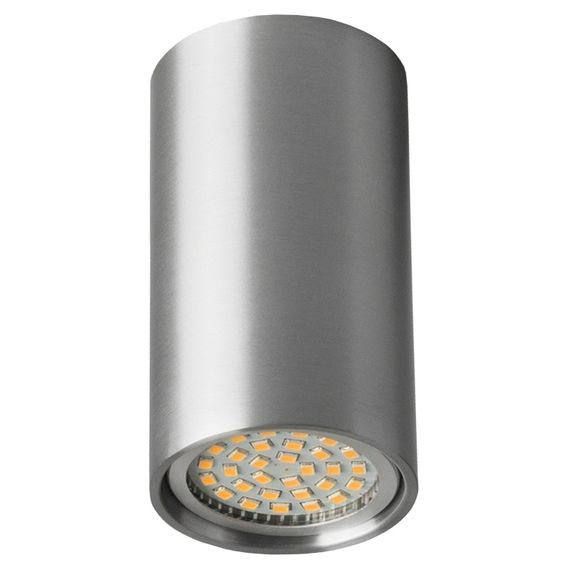 Подсветка тубус накладная AL-77/1 GU10 Alum IP20 MR16