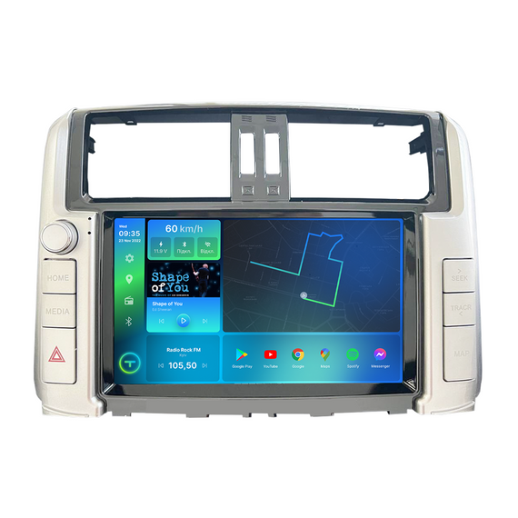 Штатна магнітола Torssen 2K Toyota Prado 150 09-13 F98256  4G Carplay DSP із крутилкою | Зображення 1