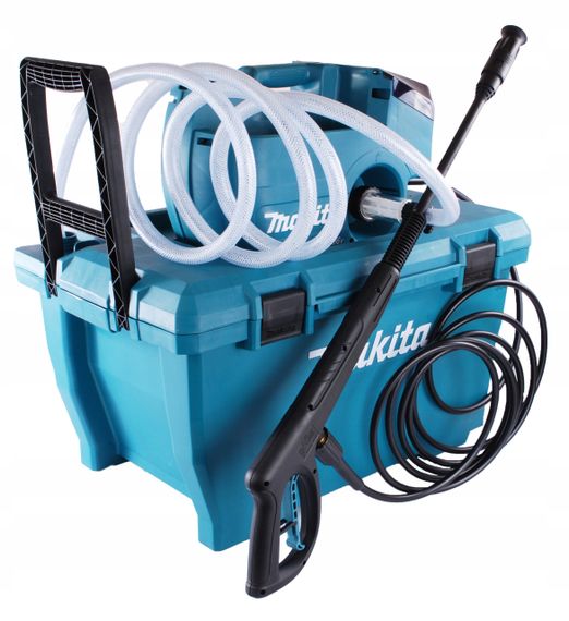 Мийка високого тиску акумуляторна Makita DHW080ZK (80 бар, 380 л/год, 800 Вт, BL, LXT, без акумуляторів та зарядного пристрою) | Зображення 2