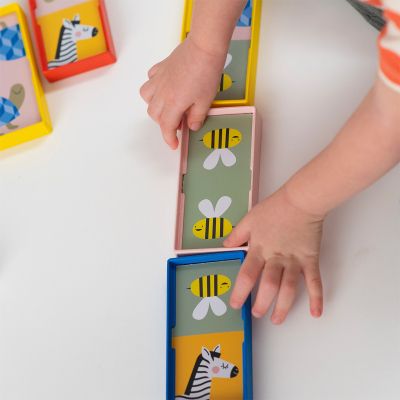 Развивающая игрушка Taf Toys Савана – Мое первое домино (12865) | Зображення 5