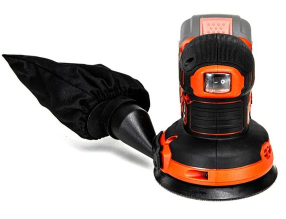 Акумуляторна ексцентрикова шліфмашина GTM OSC18/125BL без АКБ і ЗП (OSC18/125BL_BARE TOOL) | Зображення 2