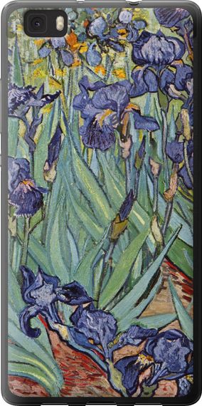 Чехол на Huawei Ascend P8 Lite Винсент Ван Гог. Ирисы "161u-126-17620"