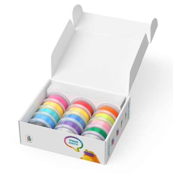 Меганабір самозатвердіючого пластиліну Екзотичні тварини ЛІПАКА 15025-UA01 | Зображення 1