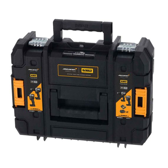 Набор из двух инструментов аккумуляторных бесщеточных McLaren F1 TEAM LIMITED EDITION DeWALT DCK200MP2T | Зображення 6