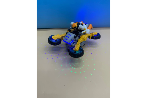Интерактивная танцевальная игрушка Мотоцикл, Futrue LD-175A / Мотоцикл-трансформер со звуковыми эффектами | Зображення 4