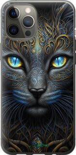 Чохол на iPhone 12 Pro Max Кішка "5548u-2054-2448"