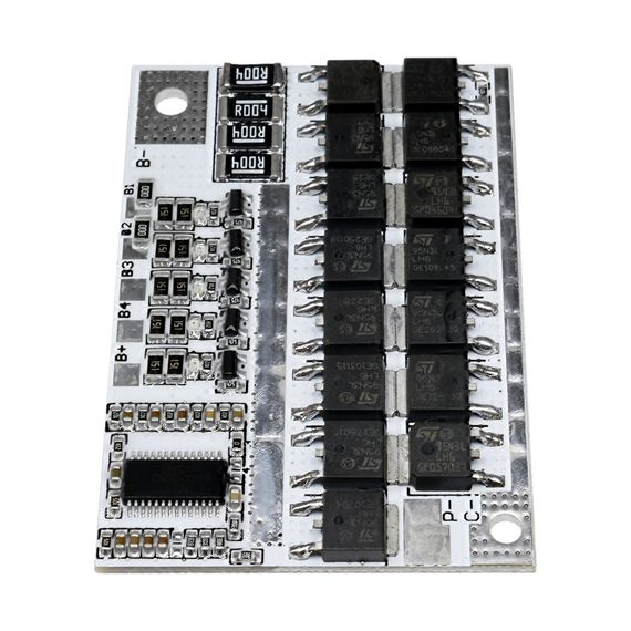 Плата BMS 3S/4S/5S 100A для заряджання Li-ion LMO акумуляторів із захистом | Зображення 3