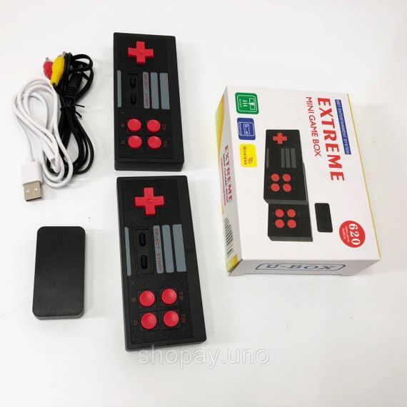 Ретро ігрова приставка N‑22 Extreme Game Box, 620 ігор, 8‑біт, AV‑OUT, 2 бездротові джойстики | Зображення 8