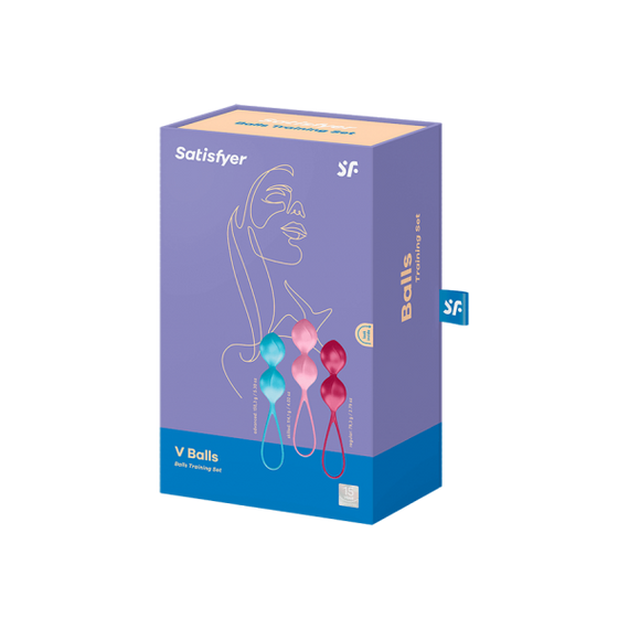 Набор вагинальных шариков Satisfyer Balls C03 Double, L Sex Aura | Зображення 3