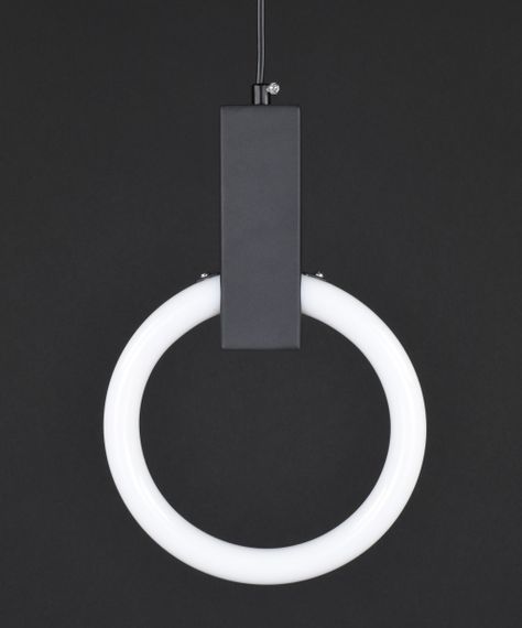 Люстра світлодіодна підвісна LED світильник для квартири на стелю лед 27586 Чорний 35-180х10х20 см. | Зображення 1