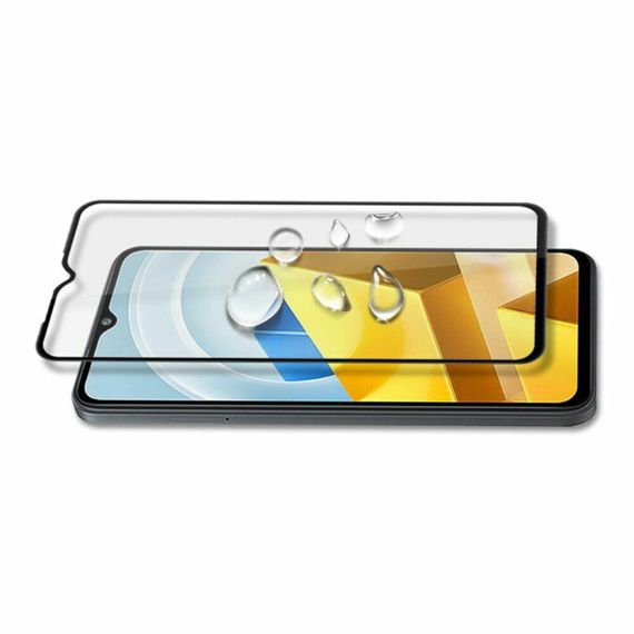Захисне скло 2.5D на весь екран для Poco M5 4G | Зображення 3